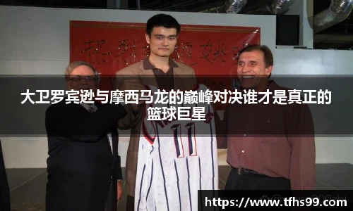 大卫罗宾逊与摩西马龙的巅峰对决谁才是真正的篮球巨星